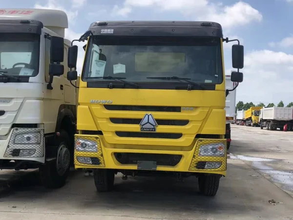 HOWO-4×2-used-dump -truck-266hp