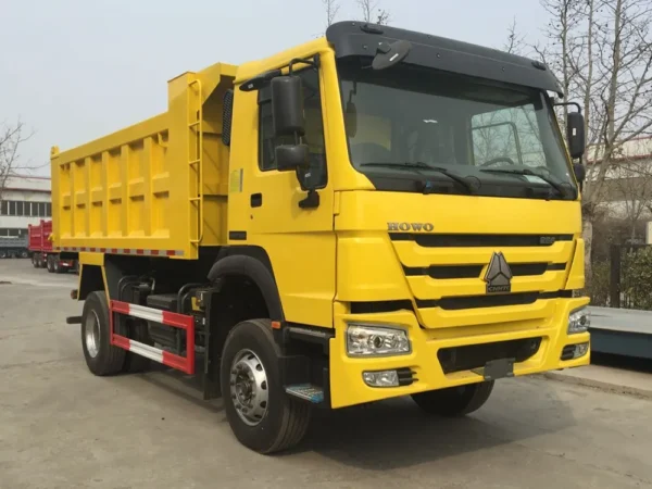 4×2-HOWO-266-Yellow - Dump Truck-1