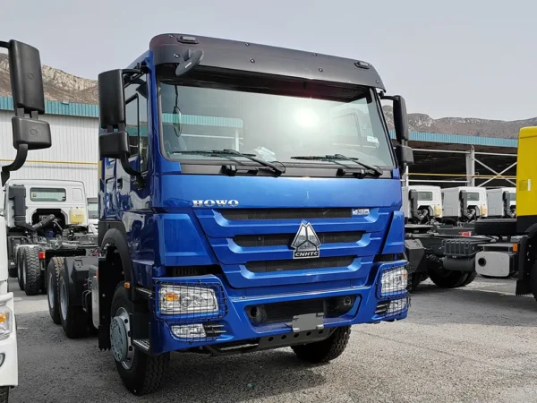 6×4-HOWO-430-Deep Blue - Camião Trator-1