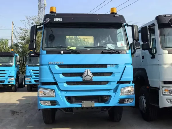 Caminhão Trator HOWO Usado 430HP com Luzes de Aviso