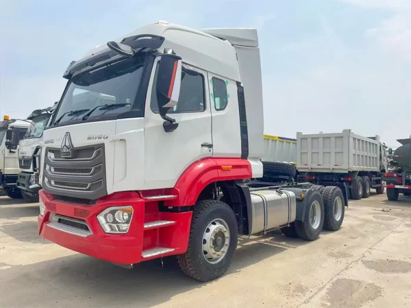 Usado HOWO NX 6x4 400HP Euro2 Cabeça de trator para serviço pesado para venda