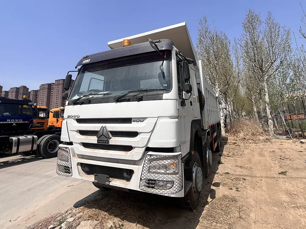 Howo 8x4 400hp Dump Truck 4