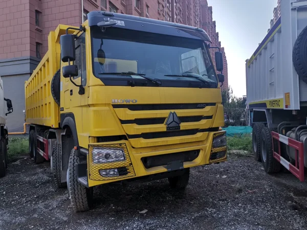 HOWO 420HP Used Dump Truck