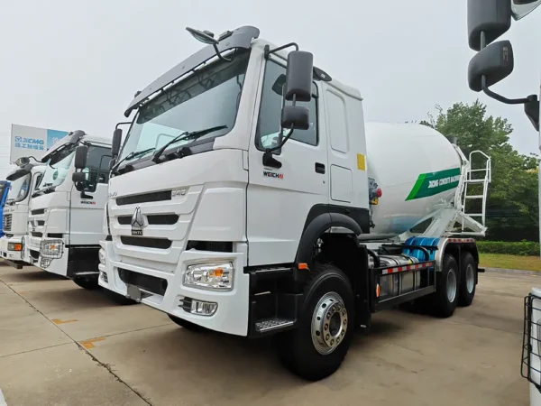 Caminhão betoneira 6×4 HOWO 340-Branco