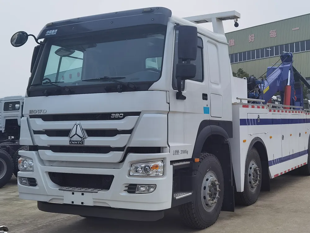 8×4-HOWO-380HP-Lower Bumper - Wrecker-4