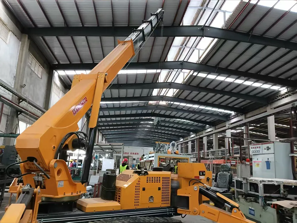 Zonhan High Quality Yellow 12 Ton Spider Crane - الصورة 8
