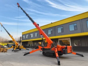 16 Ton - Orange - Spider Crane-1
