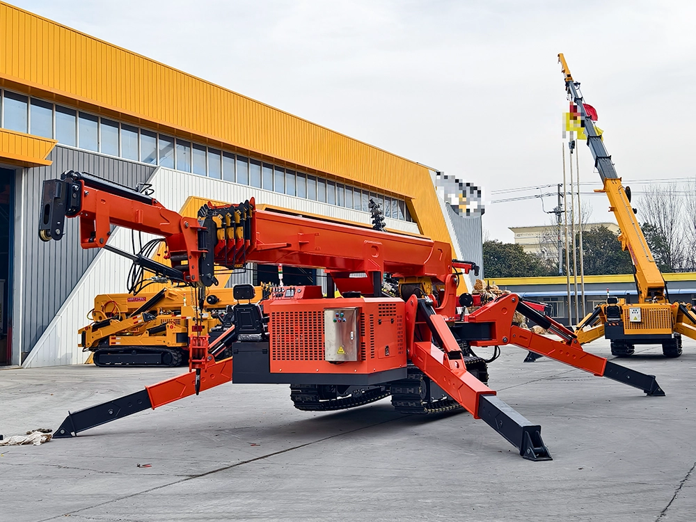 16 Ton - Orange - Spider Crane-5