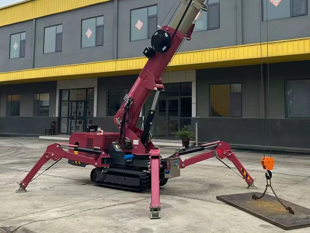 Zonhan 8 tons Crawler Spider Crane - Image 4