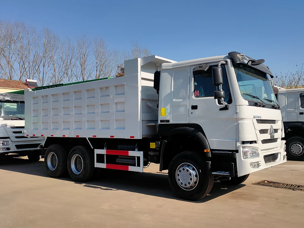 6×4-HOWO-371-White-dump truck-5